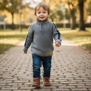 Canadiana Knit 1/4 Zip Canada Sweater size 2T